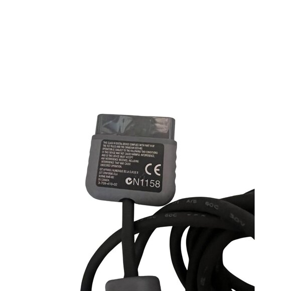 Sony PS1 Wired Analog Controller Gray DualShock Gaming Accessory Original Cord - Picture 4 of 4